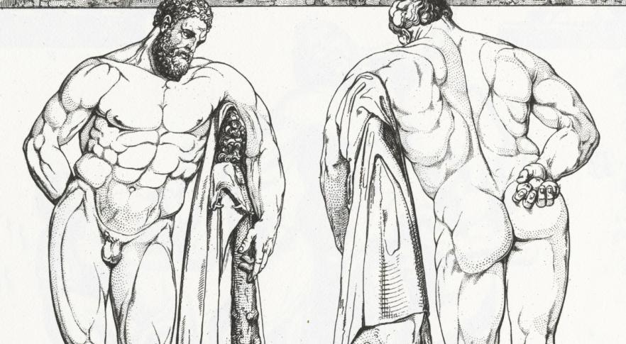 Encuentran una estatua de Hércules en las alcantarillas de Roma