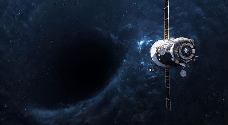 Viajes hiperespaciales: determinan que una nave podría atravesar un agujero negro-0