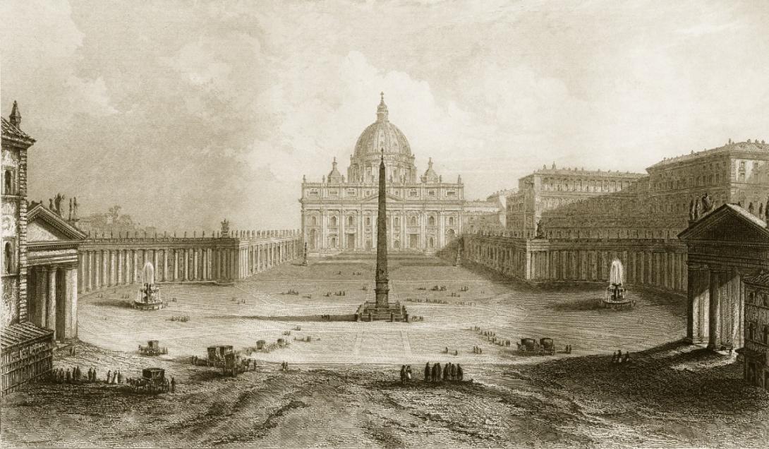 Se funda la Basílica papal de San Pedro-0